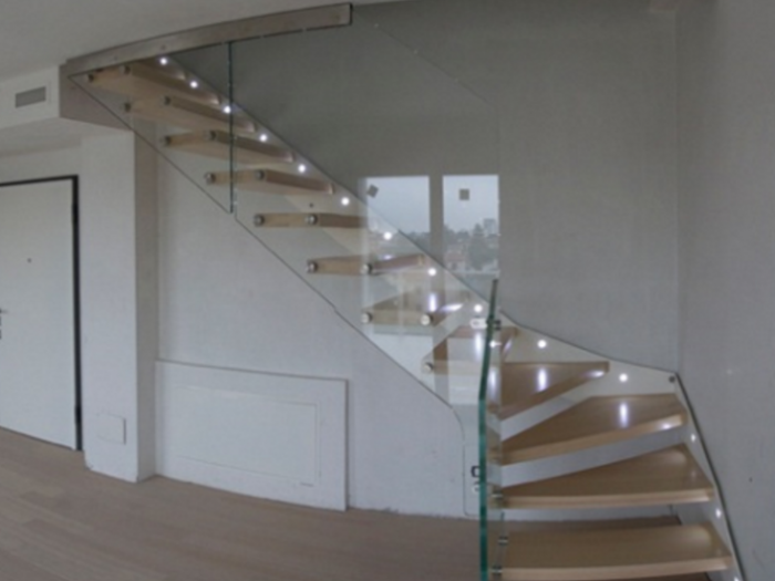 Archisio - Oc Scale - Progetto Scale in vetro