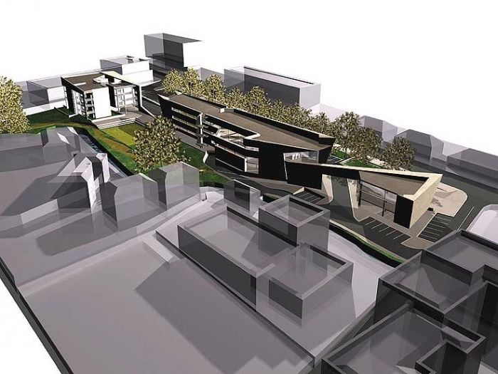 Archisio - Ruggero Lenci - Progetto Concorso nuova sede dellaler