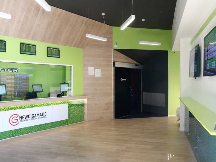 Archisio - Studio Ferretti - Progetto Agenzia di gioco cigamatic