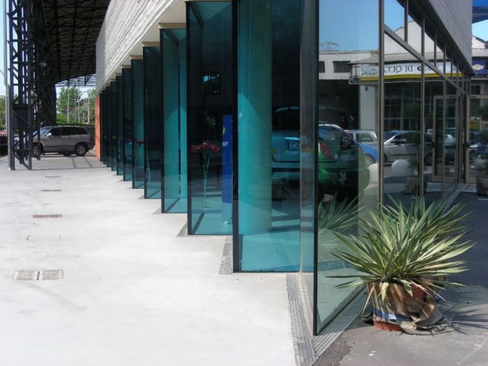 Archisio - Studio Lenzi Associati - Progetto Padiglione espositivo auto