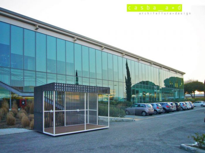 Archisio - Casba Architetturadesign - Progetto Pensiline gazebo dehors