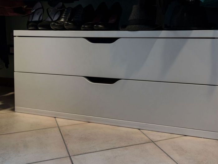 Archisio - Falegnameria Cortinovis Lorenzo - Progetto Cabina armadio daniela