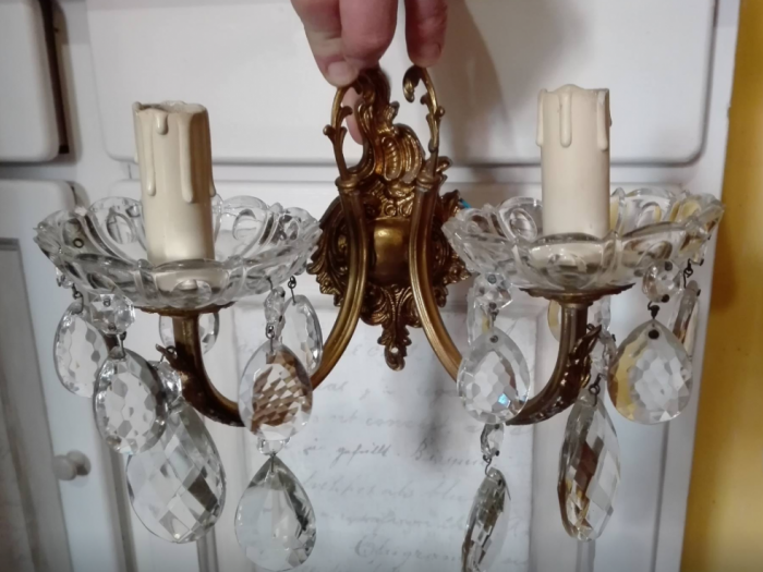 Archisio - Immateria - Progetto Lampadario ed applique relookati