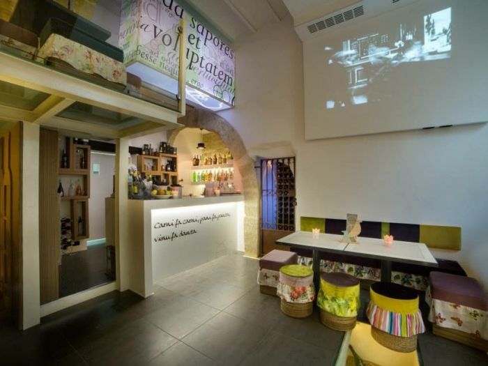 Archisio - Lay-out Design Point Di Santi Danna - Progetto o wine bar