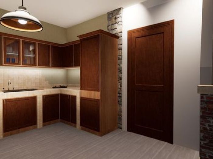 Archisio - Ostuni Giuseppe Pietro - Progetto Cucina muratura tavernetta