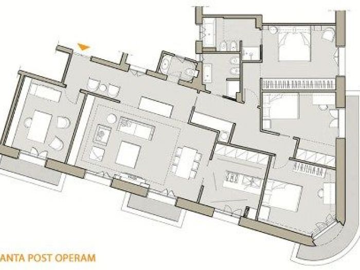 Archisio - Internamente - Progetto Piazza bologna-roma