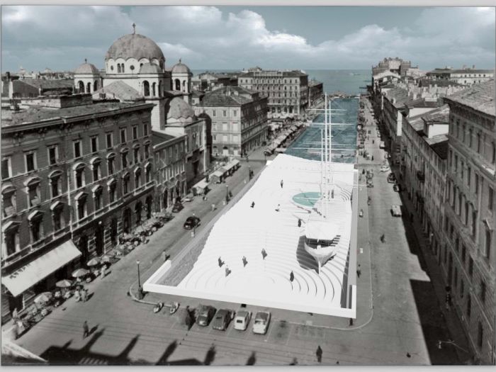 Archisio - Leolab - Progetto Concorso per la piazza di santantonio a trieste