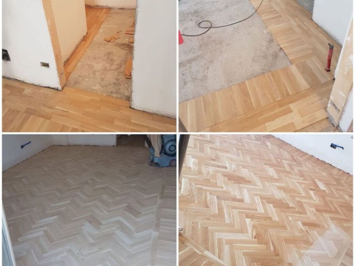 Archisio - Parquettista Roma - Progetto Posa massello con levigatura e verniciatura