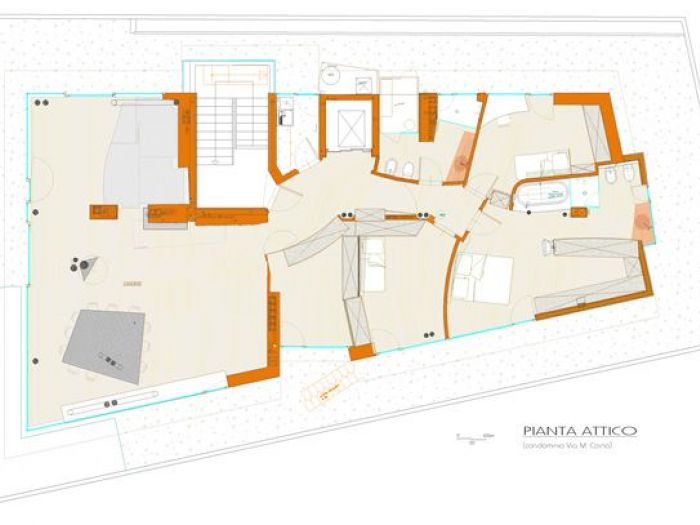 Archisio - Mauro Rossaro - Progetto Attico a rovereto