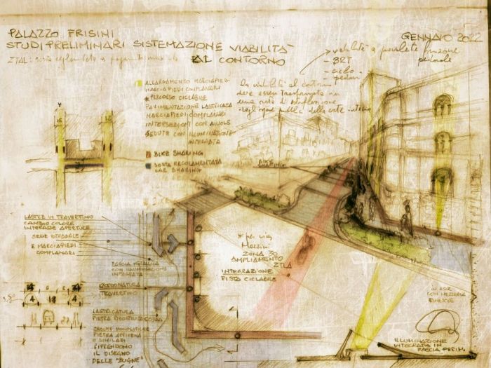 Archisio - Giulio Cucciniello - Progetto Palazzo frisini