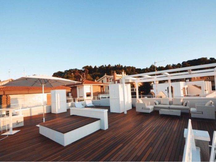 Archisio - Brau Battistelli Roccheggiani Architetti Associati - Progetto Terrazza del notaio