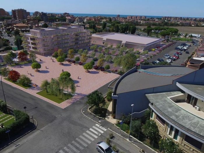 Archisio - Remo Bozza Landscape Architecture - Progetto Ladispoli piazza grande