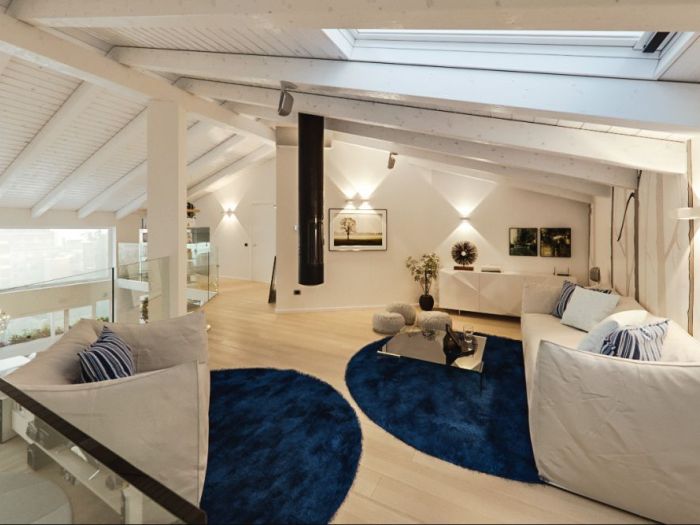 Archisio - Annalisa Carli - Progetto Un attico in stile loft in milano