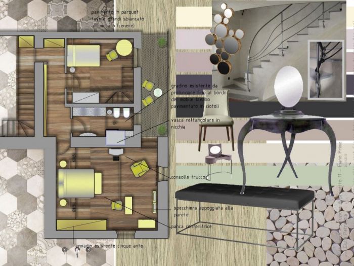 Archisio - Giulia Petraroia - Progetto Ristrutturazione di una villa a montepaone