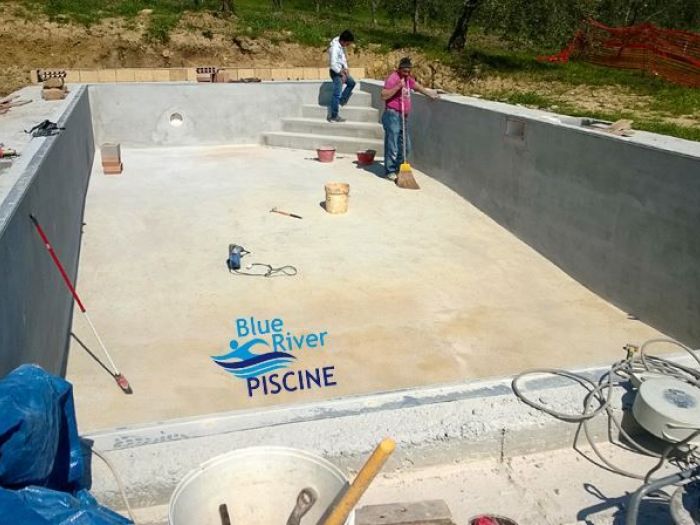 Archisio - Blue River Piscine - Progetto I nostri cantieri
