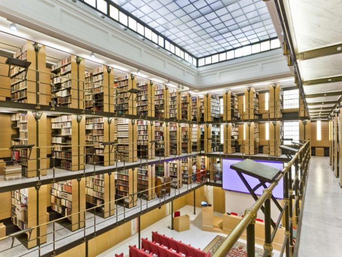 Archisio - Global Factory srl - Progetto Restauro libreria dellistituto pontificio orientale