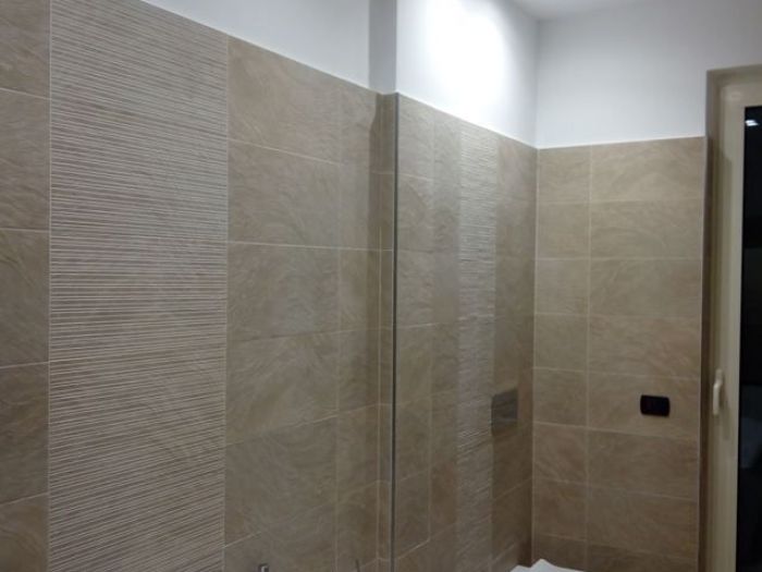 Archisio - Domenico Sforza - Progetto Inside on the seaLavori di manutenzione straordinaria arredamento e nuova illuminazione di un monolocale nella zona di san giorgio torre a mare