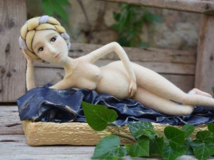 Archisio - Pupillae Art Dolls - Progetto Bambole di feltro madonna del parto