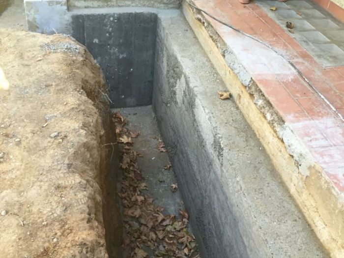 Archisio - Angelo Edilizia Generale - Progetto Intervento realizzato con scavo esterno e successive operazioni di ripristino e rifacimento