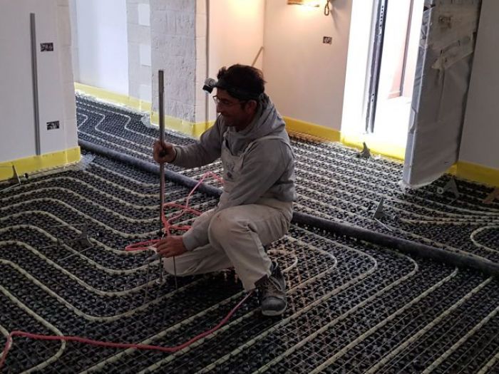 Archisio - Gruppo Michele Nicoletti Srl Massetti Autolivellanti E Alleggeriti - Progetto Massetto autolivellante su sistema radiante a pavimento