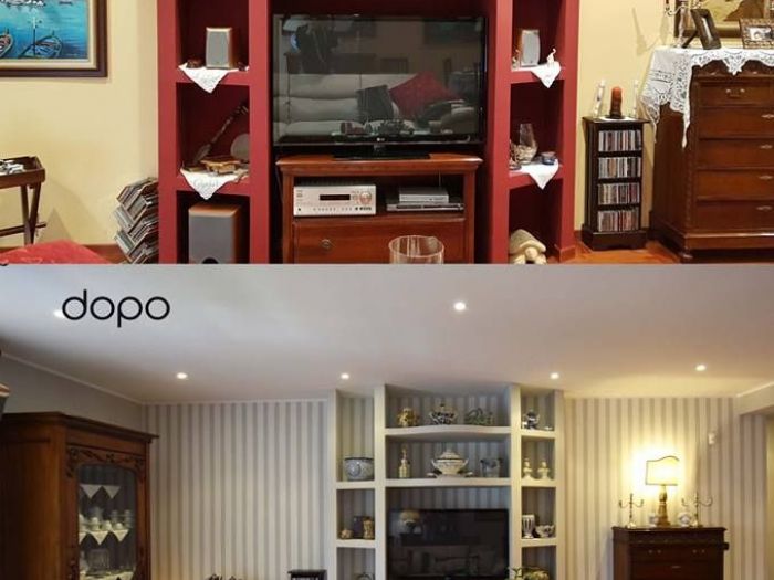 Archisio - Home Staging Sicilia - Progetto Prima e dopo