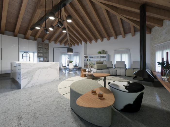 Archisio - Bruna Cristina Barbosa - Progetto Ristrutturazione casa classica