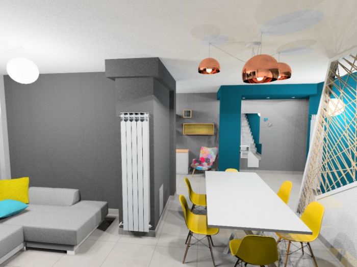 Archisio - Riccardo La Barba - Progetto Manutenzione straordinaria appartamento duplex