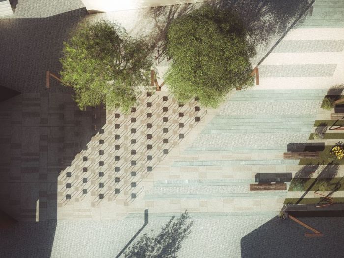 Archisio - Manuel Benedikter - Progetto Piazza del villaggio di san candido