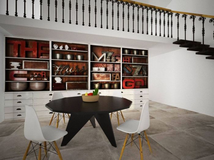 Archisio - Onda Arredamenti - Progetto Tavolini sedie mensole armadi arredo casa e rivestimento in legno per yacht