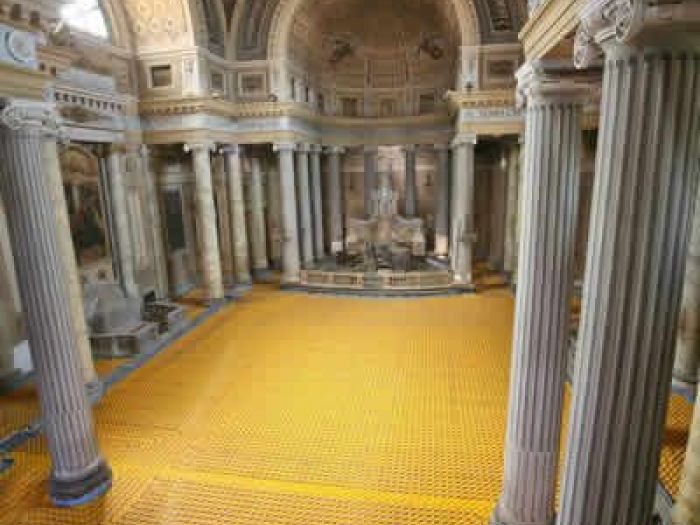 Archisio - Rainelli Mario - Progetto Riscaldamento a pavimento allinterno di una chiesa