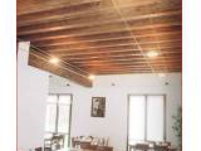Archisio - Paola Illuminazione - Progetto Illuminazione per un soffitto con cassettone in legno