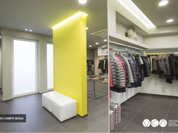 Archisio - Vincenzo Leggio - Progetto Negozio campo moda