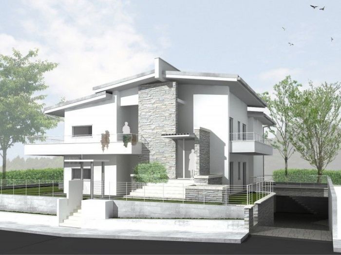 Archisio - Brau Battistelli Roccheggiani Architetti Associati - Progetto Villino nelleco-quartiere