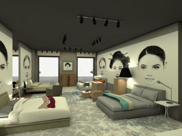 Archisio - Designerclub Mimmo Rusoo - Progetto Progetto di allestimento di un negozio specializzato nella vendita di divani e letti