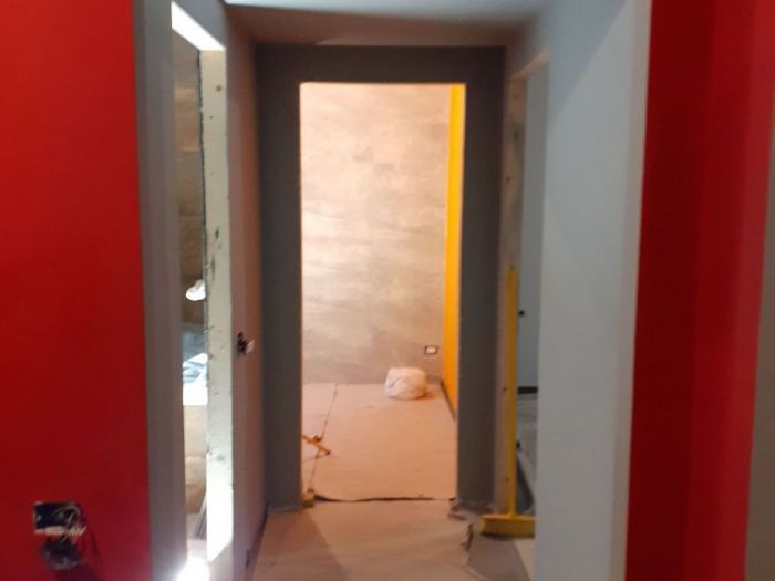 Archisio - Mani Srl Ristrutturazini - Progetto Ristrutturazione completa di un appartamento sito in roma zona aurelio con tanto gioco di colori