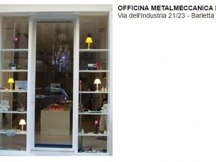 Archisio - Officina Metalmeccanica Lanotte - Progetto Vetrine negozi