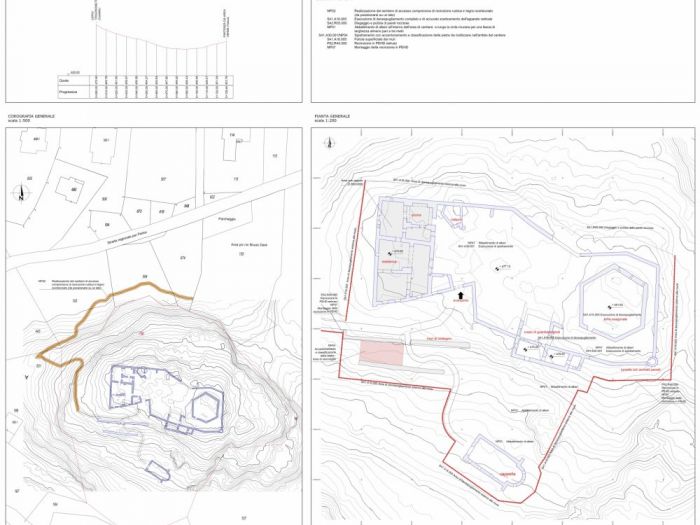 Archisio - Enrica Quattrocchio - Progetto Il castello dei signori di pont-saint-martinStudio e reinterpretazione del castellaccio