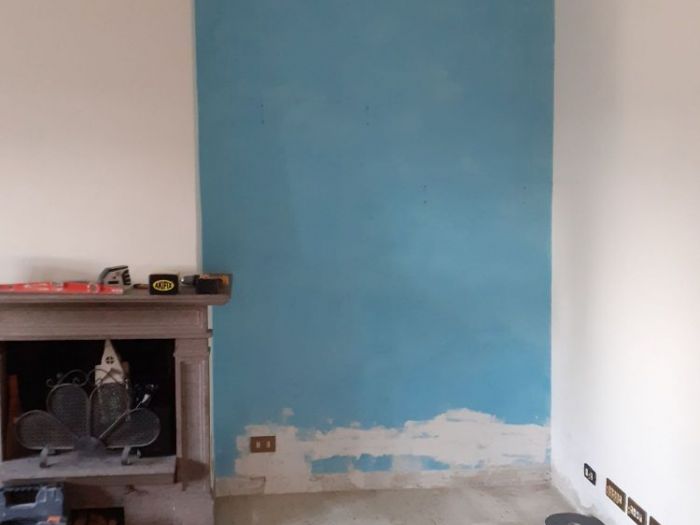 Archisio - Mani Srl Ristrutturazini - Progetto Parete attrezzata in cartongesso zona vitinia roma