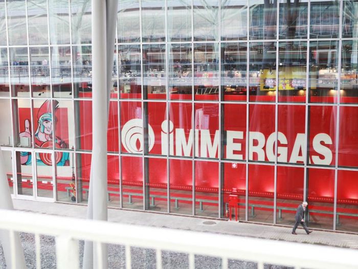 Archisio - Studio Giuseppe Ricci - Progetto Stand immergas 2010