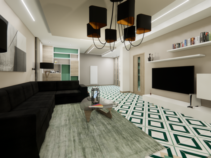 Archisio - Federica Mandato - Progetto Ristrutturazione e interior design - appartamento ab