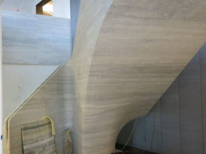 Archisio - Ateliers Romeo - Nicolas Dubois - Progetto Scala a sbalzo in pietra uk