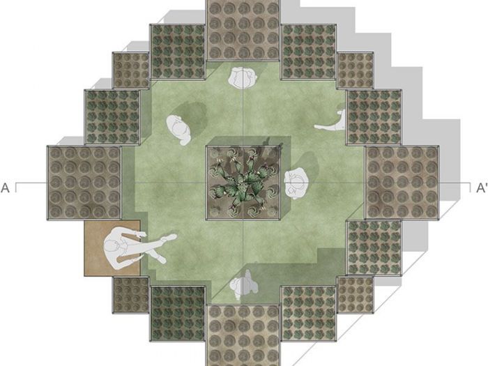 Archisio - Arianna Tomatis Architetto - Progetto Spirale di fiori