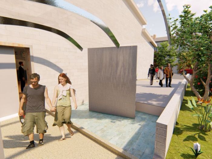 Archisio - Andrea Sorci Natural Living - Progetto Ipotesi progetto di ripristino di un capannone a borghetto flaminio rm per la sede museale della fondazione