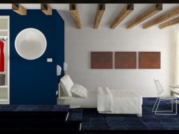 Archisio - Francesco Ruffini - Progetto Camere hotel categoria mediterranea
