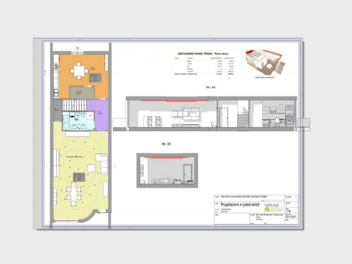 Archisio - Andrea Sorci Natural Living - Progetto Ipotesi di ristrutturazione villa a roma