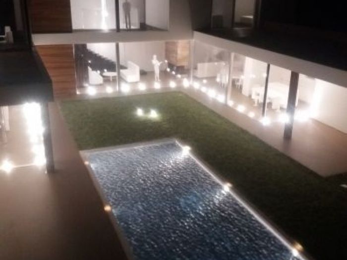 Archisio - Plastici Rocchi - Progetto Plastico villa san mauro