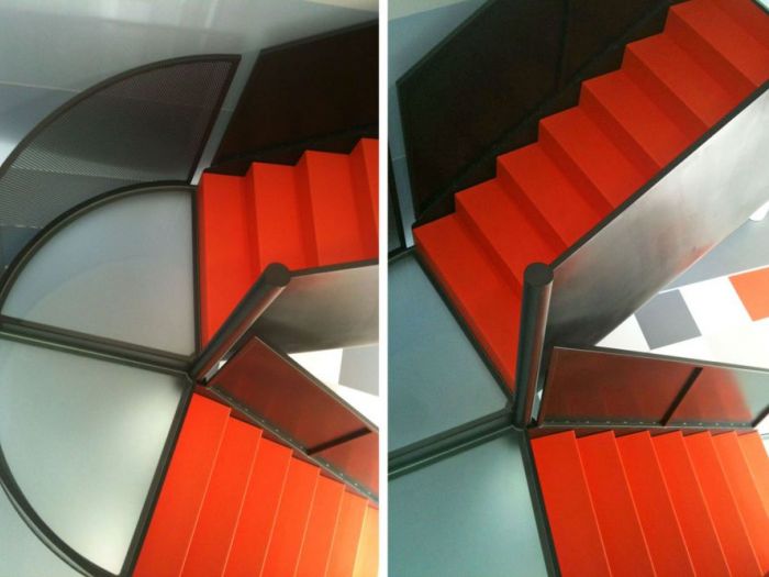 Archisio - Uau - Unarchitettura Unica - Progetto Una scala tutta curve