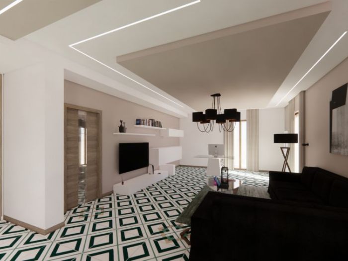 Archisio - Federica Mandato - Progetto Ristrutturazione e interior design - appartamento ab