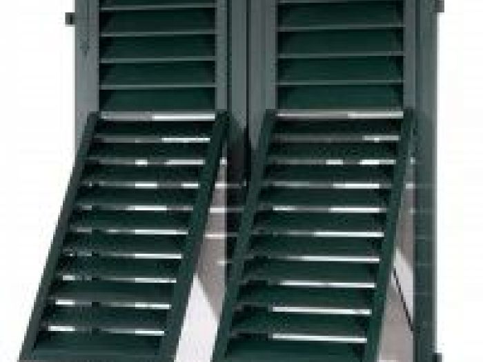 Archisio - Punto Del Serramento - Progetto Persiana alluminio toscana - persiane con lamella da 90 mm