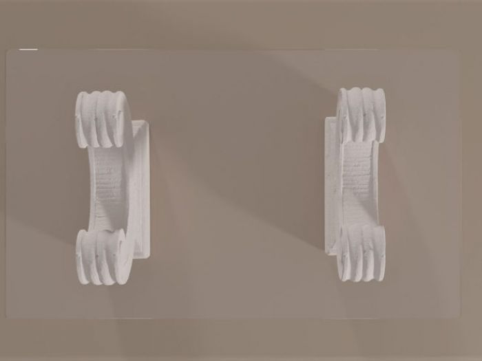 Archisio - Dablec Di Tiziano Moletta - Progetto Tavolino da salotto classico arpa